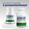 Citrato Magnesio 500mg - 3 Frascos - 100 Cápsulas