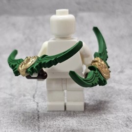 MuseBrickArts Twin Blades Of Azinoth Illidan War Glaives for Block Minifigures Warcraft E9tbi7