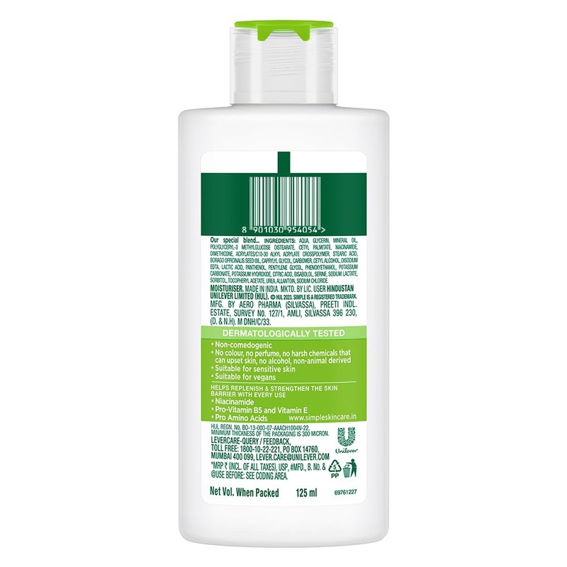 Simple Kind To Skin Hydrating Light Moisturiser 125 ml by