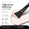 4 Brochas de Silicón para Mascarillas Faciales (TIPO ESPATULA) -