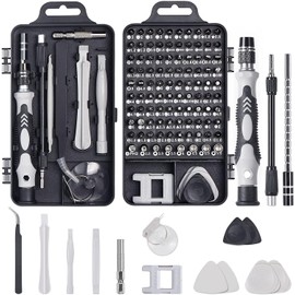 Precision Screwdriver Set, Faireach 115 in 1 Professional Repair Tool Kit with Portable Case, Magnetic Screw Driver Set for PC, Computer, Cellphone, Tablet, Electronic Repairs and More