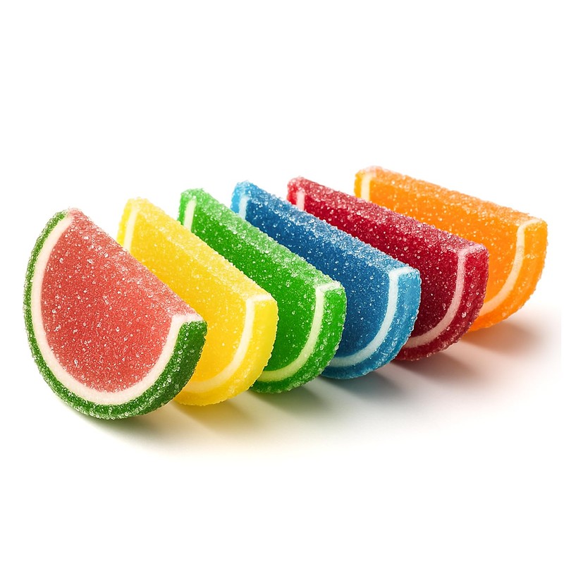 NY SPICE SHOP Jelly Fruit Candy - 1 Pound Fruit