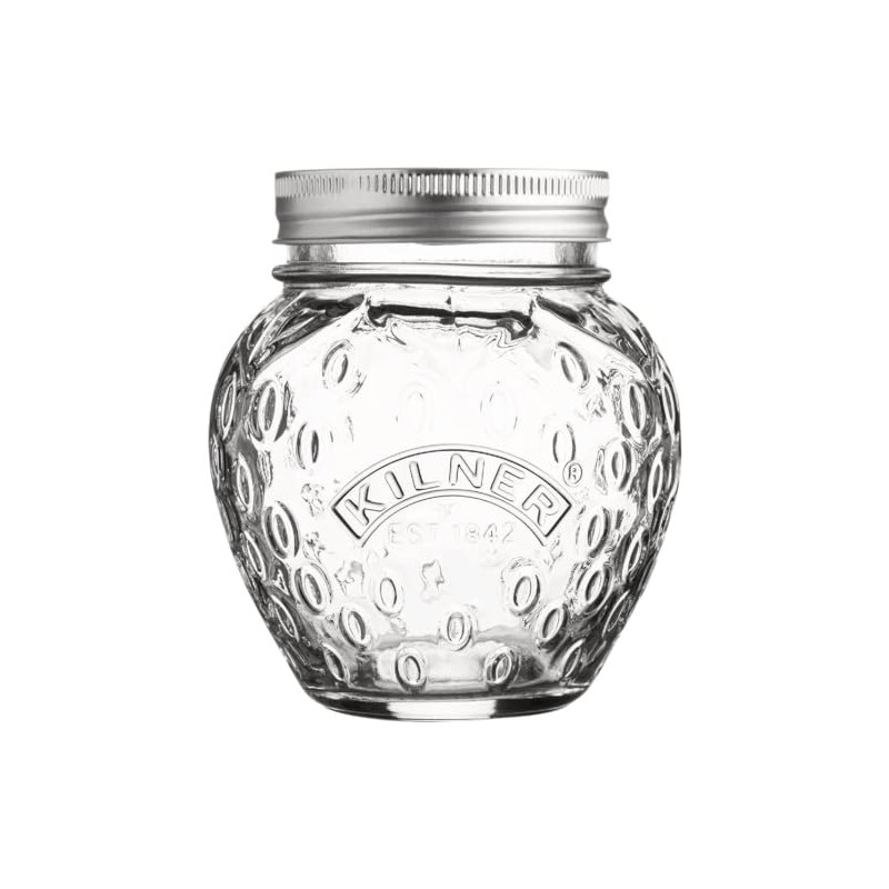 Kilner Strawberry Regular Mouth Preserve Jar 13.5 Ounce 1 -