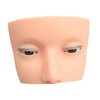 Harilla Eyelashes Mannequin Head Eyelash Extension Soft Eyelid Mannequins Flat