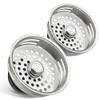 HIGHCRAFT 9843-2 Stainless Steel Kitchen Sink Strainer Basket Replacement for