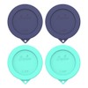 Sophico 1 Cup Round Silicone Storage Cover Lids Replacement for
