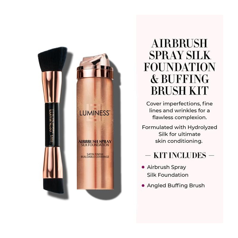 LUMINESS Silk Airbrush Spray Foundation 2-PC Kit - Foundation &