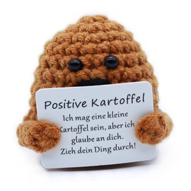 NEODTX Positive Potato, Encouragement Passed Exam Funny Gifts, Creative Positive Potato Get Well Gifts, Best Friend Motivational Gifts, Courage Gifts for Women