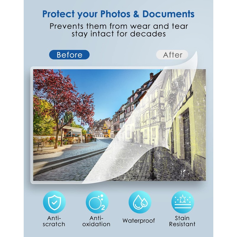 MAXDONE Laminator, A4 Laminator Machine with 10 Laminating Pouches, Laminating