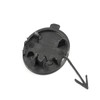 LST Towing Eye Cover Cap Front Right Black 6R 2009-2017
