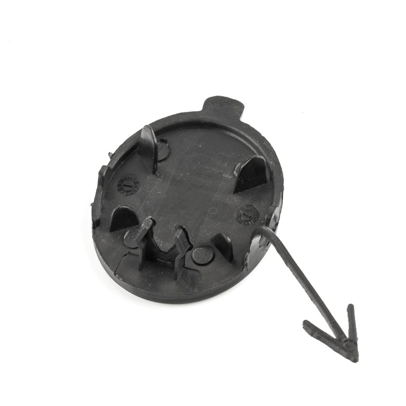 LST Towing Eye Cover Cap Front Right Black 6R 2009-2017