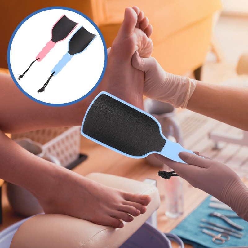 Healeved 2pcs Double-sided Foot File Callus Remover Tool for Dead