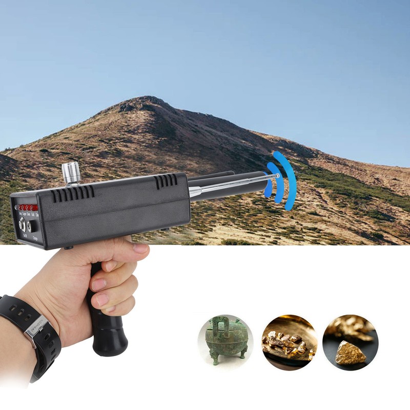 25m Detection Depth High Accuracy Metal Detector 1200m Range Gold