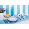 Excelsa Set Cucchiai in Acciaio Inox, Azzurro, 2 Pezzi