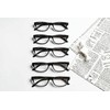 Eyekepper 5-pack Retro Vintage Lesebrille mit Federscharnieren Schwarz +4.00