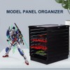 GUNDDIYCLUB Gundam HG Model Shelf, Plastic Parts Shelf, Zoids Board
