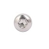 sourcing map Pack of 100 304 Stainless Steel Flat Head