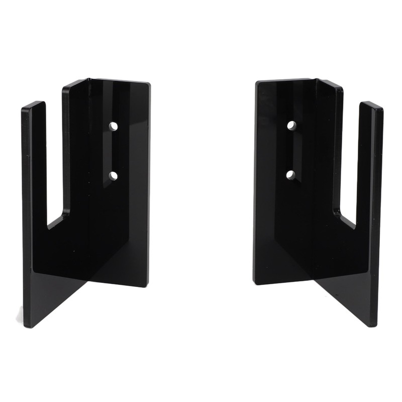 4Pcs Black Acrylic Skateboard Wall Mount Rack Skateboard Wall Hanger