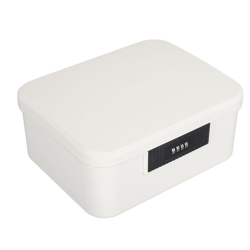9L Capacity Lockable Storage Trunk for Files Document Organizer Double