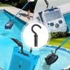 Quvxzy Paket von 2 Haken für Poolroboter – Universelle Zubehör