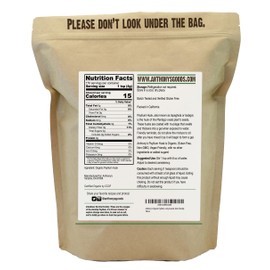 Anthony's Organic Psyllium Husk Powder, 1.5 lb, Gluten Free, Non GMO, Finely Ground, Keto Friendly