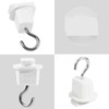 Pispoer Hanging Hooks for Duct Rails, Lighting Fixture Wiring, Shop