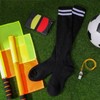 Hoemwarm 5 Pack Soccer Referee Flags Kit, Referee Accessories Set