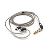 okcsc 0.75/0.78MM 2Pin Earphone Cable Silver Plated 6N OCC High