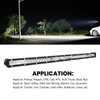 22in 90W LED Work Light Bar Spotlight Floodlight Combo Off
