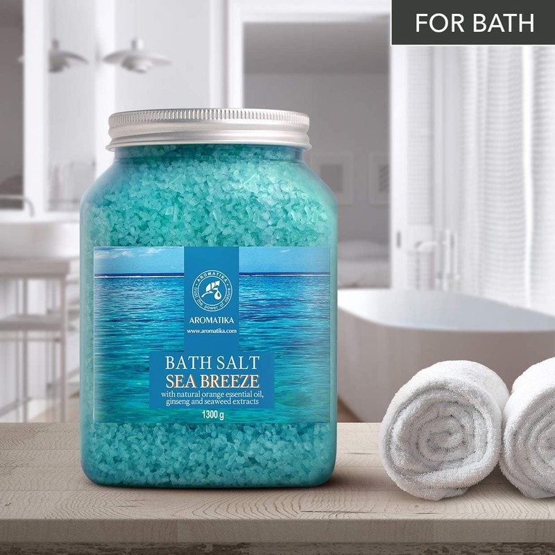 Bath Sea Salt 46 Oz - Sea Breeze Salt -