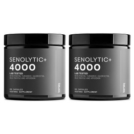 Fisetin Supplement – Senolytic Supplement Ultra High Potency 4,000mg with Quercetin, Curcumin 97%, Apigenin & Milk Thistle – High Strength Blend – Third-Party Lab Tested – 6 Month Supply