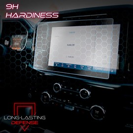 Kykr Tempered Glass Screen Protector for 2021, 2022, 2023, 2024 Ford Bronco, SYNC4 12 Inches Screen, 9H Hardened, Anti-Glare, Anti-Scratch Glass, Easy to Apply, Water-Resistant Car Accessories, Gloss