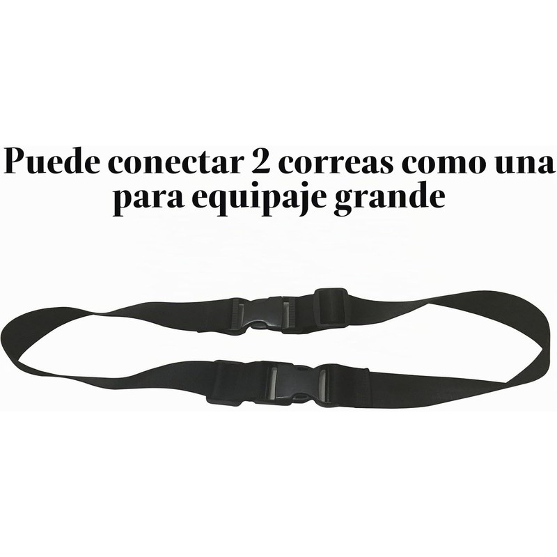 2 piezas de correas para equipaje de viaje para maletas,