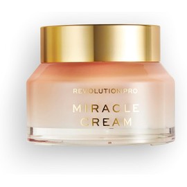 Revolution Pro, Miracle Cream, Hydrating & Beautifying Face Cream, Reduces Dull Complexions, Lightweight Formula, Contains Hyaluronic Acid & Niacinamide, 100ml