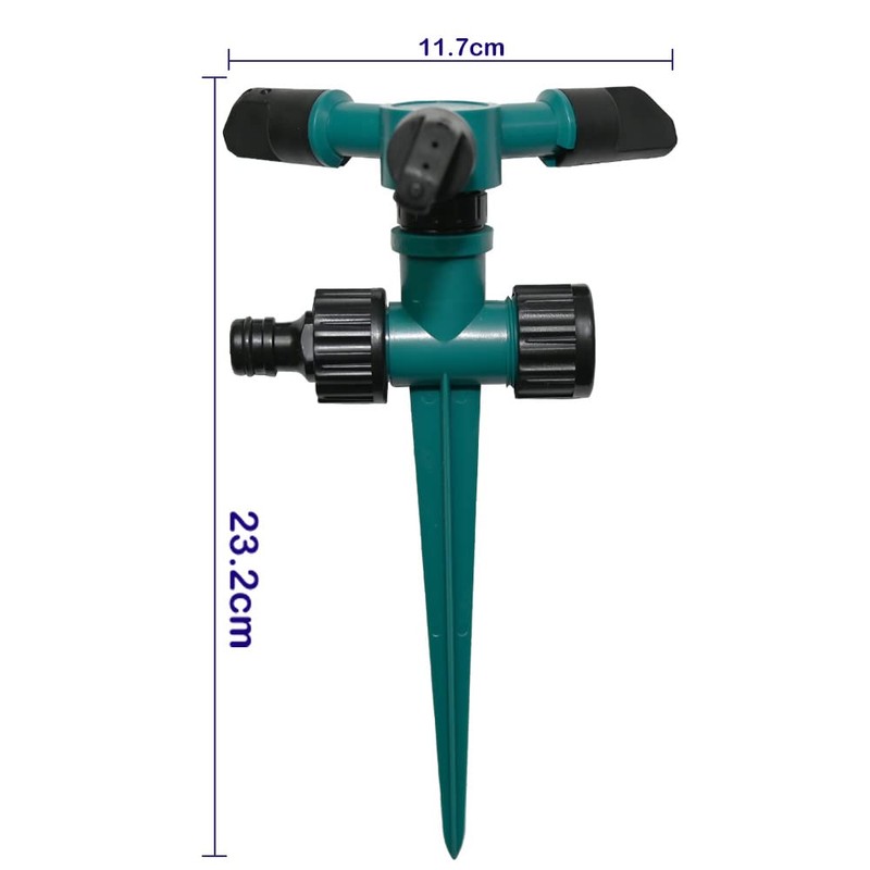 Armo® 360 Degree Automatic Rotating Sprinker Pack Of 2 Garden