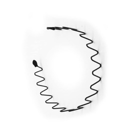 Metal Hair Band, Metal Headband. Wavy Hairband Spring Unisex Hair Hoop Elastic Slicked Invisible Styling Birthdays Weddings Bathing