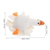 Kisangel Gentle Goose Shaped Bath Loofah Sponge for Large Soft