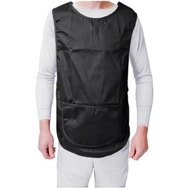 IBEX Unisex Plain Kitchen Catering Tabbard Apron, Black, S-M