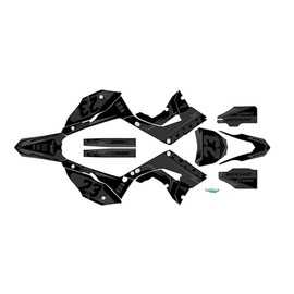 Kalair GFX Graphics Kit for Honda CR125 POLISPORT (2002-2007) Evader Series Smoke 09 Mil - Dirt bike Custom Racing Graphics Decals Stickers Kit, no-plastics