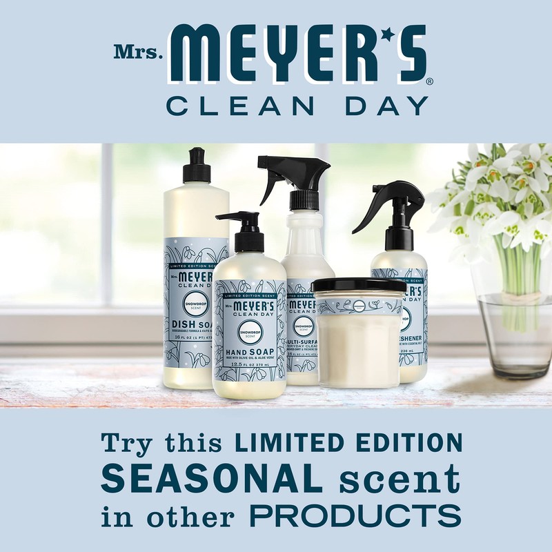MRS. MEYER'S Clean Day Dish Soap, Cruelty Free and Biodegradable