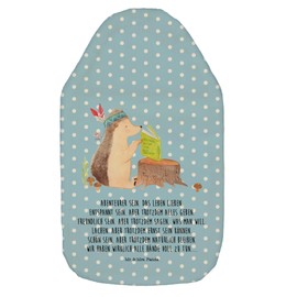 Mr. & Mrs. Panda Hot Water Bottle Hedgehog Indian Gift, Hot Water Bottle Cover, Heat Cushion, Children's Hot Water Bottle, Grain Cushion, Animals, Camping, Forest Animals