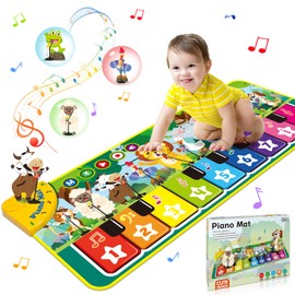 Piano Mat Toy from 1 2 3 Years Boy Girl Dromlag Children's Toy 1 2 3 Years Baby Toy 1 Year Gift 1 Year Boy Girl 2 3 Years, Children's Toy Learning Toy Games from 1 Year