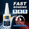 Glass Glue, 100g Ultra Strong Clear, Waterproof & Fast Super