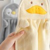 JinliangGuo 2Pcs Comfortable Animals Hand Towels Breathable Hanging Hand Towels