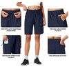 Ksmien - Pantalones cortos cargo para mujer, de secado rápido,