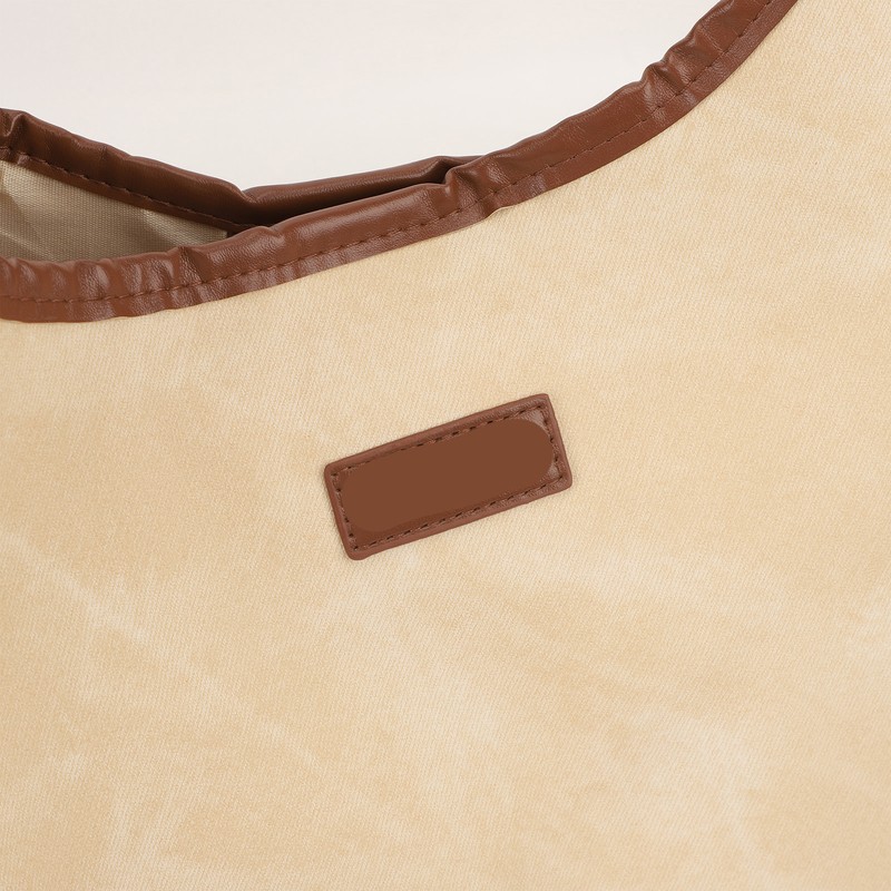 Shoulder Bag for Women Soft PU Leather Minimalistic Top Handle