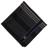 Lanvin On Blue 17506014 Men's Handkerchief, Yarn-Dyed Handkerchief, Men's Border