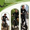 Bicycle Handlebar Extension, 20 cm Handlebar Extension Bicycle with Screwdriver,