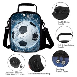 7-Mi 3D Football Insulated Reusable Lunch Bags Boys Lunch Box for Girls Lunch Tote Cooler Bags Lunch Snack Bag for Kid Thermal Bags 02