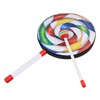 BQLZR 7.9" Lollipop Shape Hand Drum Percussion Musical Instruments Education